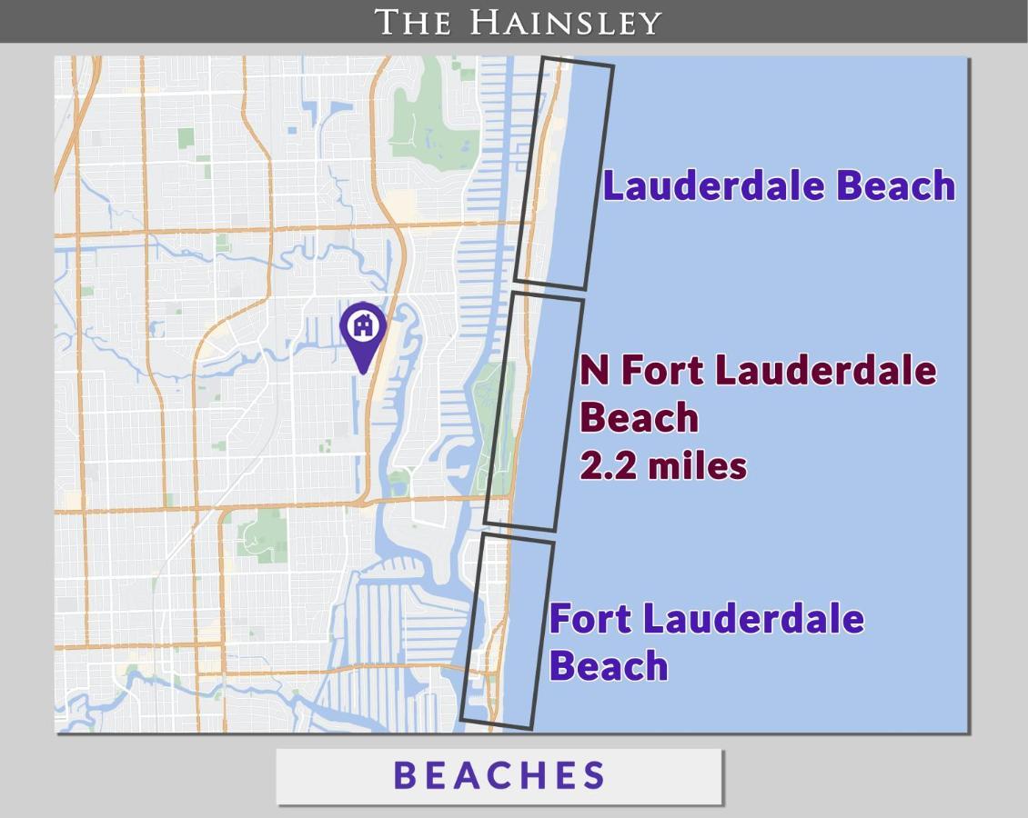 Hainsley Apartments At 1645 Fort Lauderdale Extérieur photo